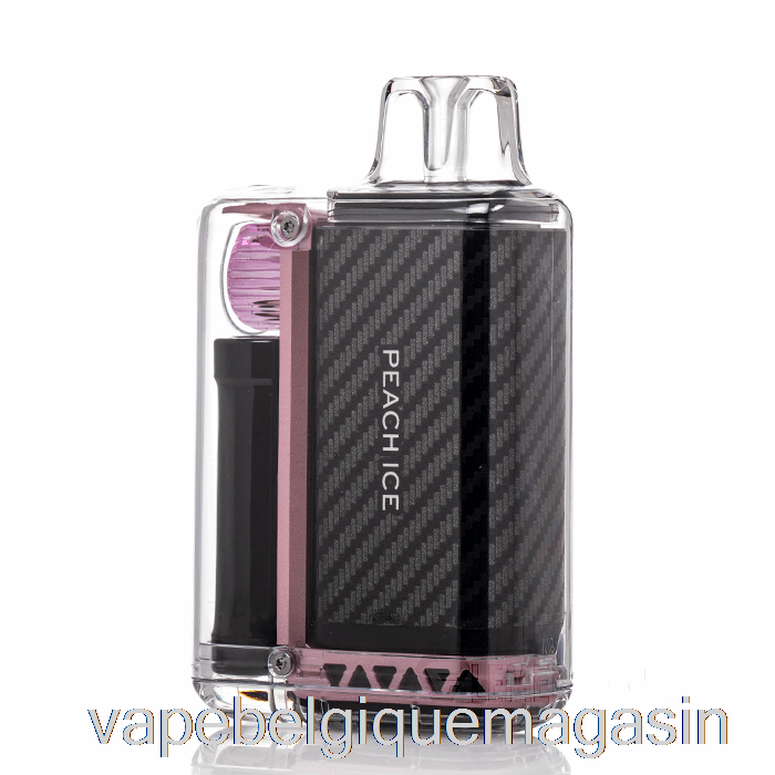 Jus De Vape Vozol Vista 16000 Glace à La Pêche Jetable